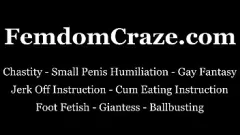 Jouer Sperimenta l'umiliazione e il dominio estremi perché merito di essere viziato come un re in questa intensa sessione BDSM femdom POV