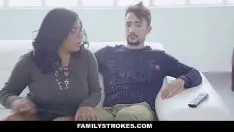 Play They both watch a xxx movie and watch her sister want her cock