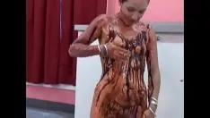 Play The girl with small breasts always wants sex in the kitchen