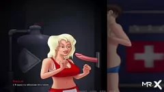 تشغيل استمتع بتجربة لقاء Gloryhole الأكثر إثارة في Summertime Saga E1 #22