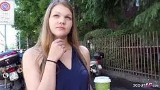 Odtwórz Casting analny za 100 euro z suką Amandy